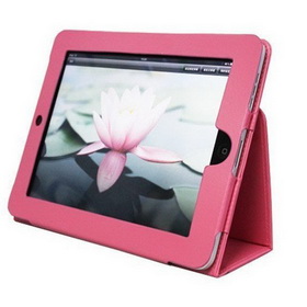 Leather Pink Square Shape Laptop Sleeves