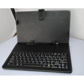 Black Leather Rectangular Shape Laptop Sleeves