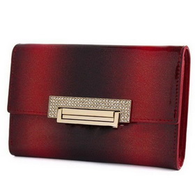 Women's Solid Genuine Leather Long Wallet