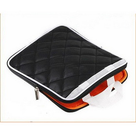 Black With Zipper Lattice Laptop Sleeves