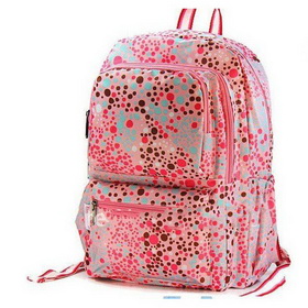 High School Polyester Students Cakes Schoolbag / Backpack