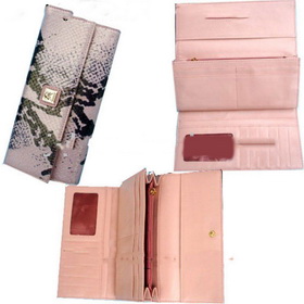 Rectangular Shape Leather With Many Pockets Card Holder