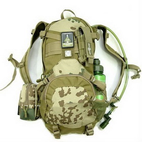 Army Green With Zipper Nylon Laptop Backpacks