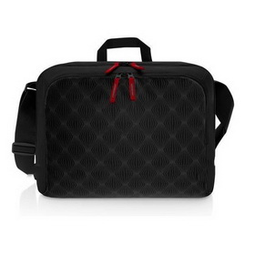 Black Nylon With Zippers Laptop Backpacks