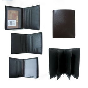 Square Shape Leather With Many Pockets Card Holder