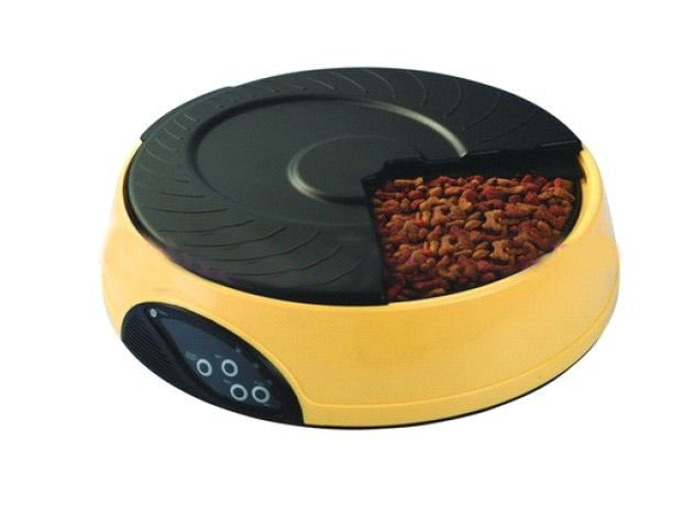 Automatic Durable ABS Control Panel 4 Meal LCD Pet Feeder