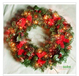 Green Christmas Belt Lamp Garland
