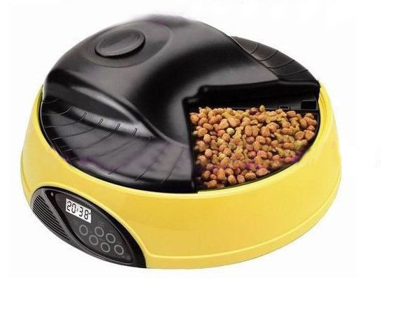 Automatic Durable ABS Control Panel 4 Meal LCD Pet Feeder