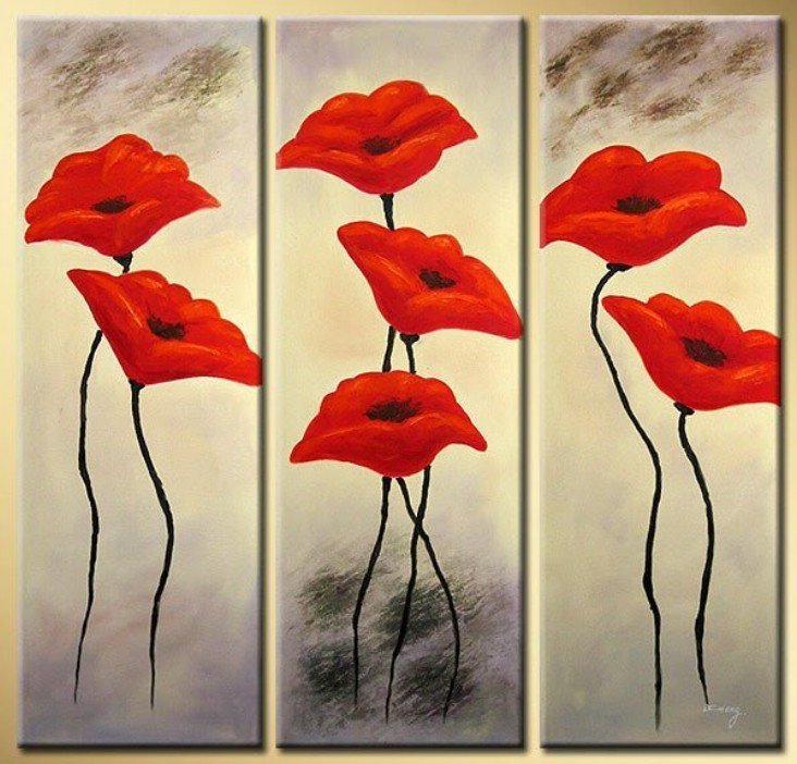Charm Lips Modern Abstract Huge Art Oil Painting