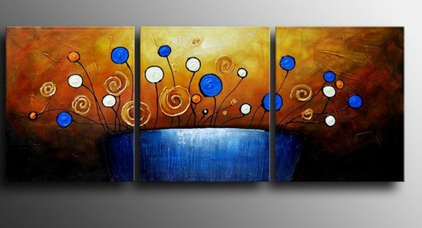 Modern Abstract Huge Oil Painting On Canvas