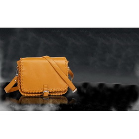 PU Brown With Chain Promotional Bags