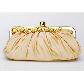 Yellow With A Button Rectangular Shape Promotional Bags