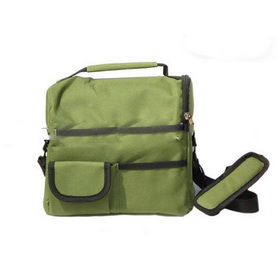 Folding Nylon Green Cooler Bags
