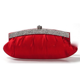 Red With Diamond One Shoulder Promotional Bags
