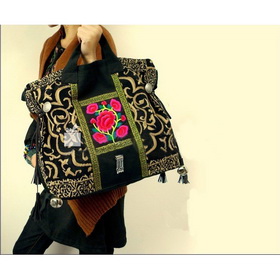 National Style One Shoulder Square Shape Promotional Bags