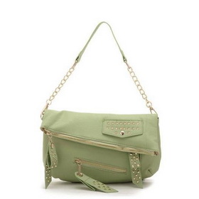 Light Green With Zippers Beading Cosmetic Bags & Cases
