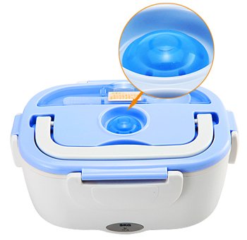 White & Blue Plastic Portable Electric-heating Egg Poachers