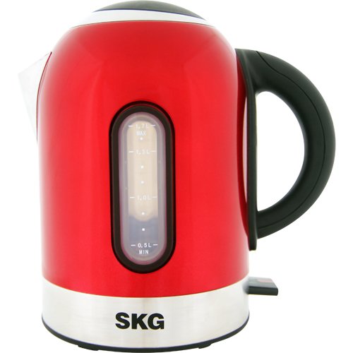 Plastic Red With A Handle Electrc Ketter