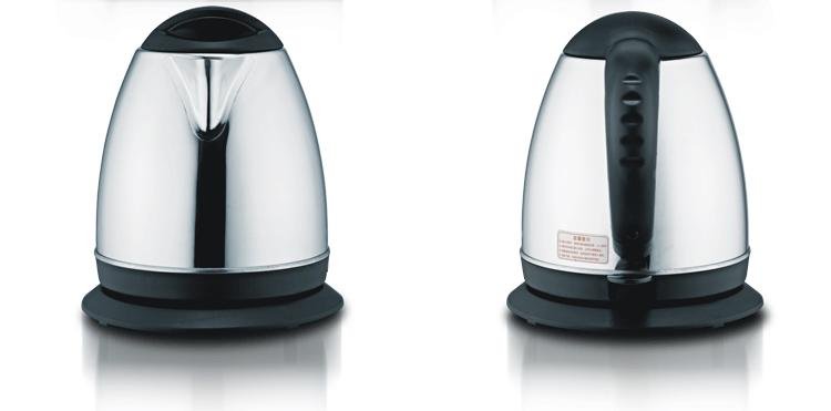 Hisense Stainless Steel Silver & Black Electric Kettle