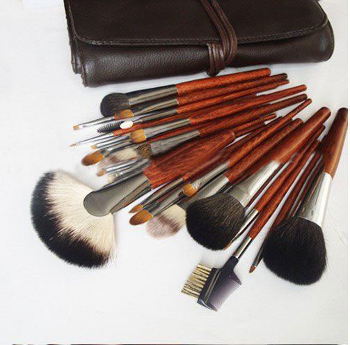 Goat Hair Wood Brand Makeup Brush Set