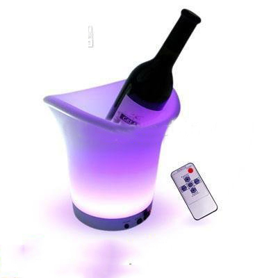 LED Ice With Many Buttons Plastic Bucket