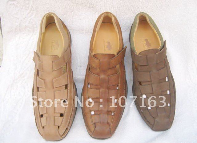Men's Genuine Leather Mctavish Fisherman Sandal