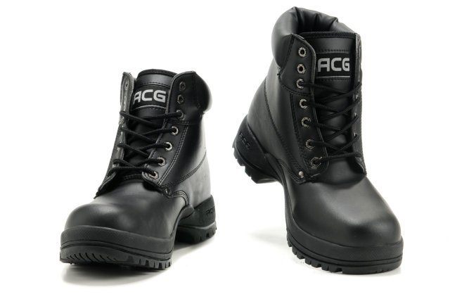 Black Goadome ACG At Premium Laces NY High Men's Boots