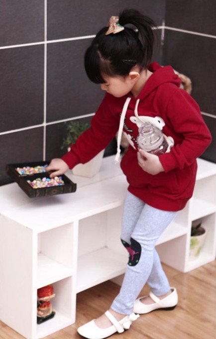 Children's Bear Even Cap Cartoon Hooded Sweater