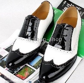 Men's Oxfords Flats Real Cow Leather Dress Shoes