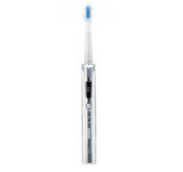 Silver With Buttons Electric Toothbrush