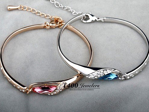 With Diamond Round Shape With Small Decorations Bracelets & Bangles