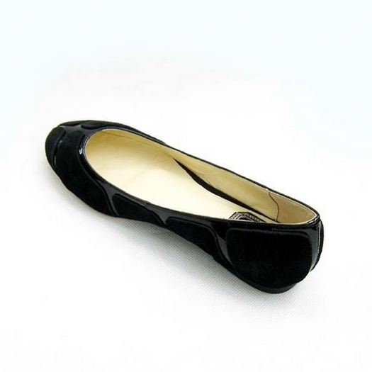 Black Genuine Leather Waterproof Women's Casual Shoes