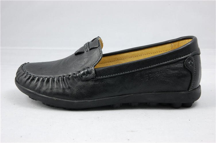 Black Flat Bottom Waterproof Women's Casual Shoes