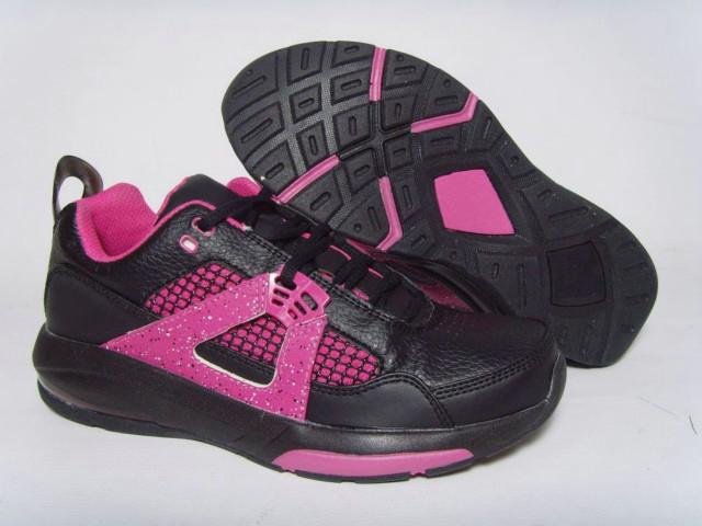 Black & Red Hiking & Running Lace-up Women's Casual Shoes