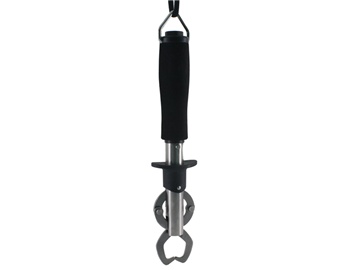Gear/Tool Gripper/Clip with Scale Fishing Tackle Fish(Black)
