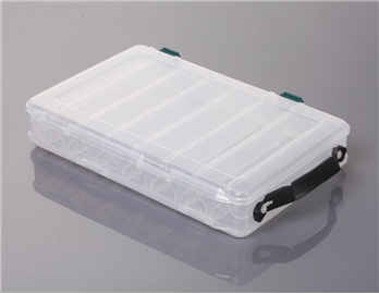 Durable Plastic Storge Bait Box (Transparent)