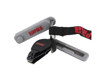 Genuine RAPALA RCLP-1 Portable Fishing Tackle Clipper Combo with Lanyard (Black)