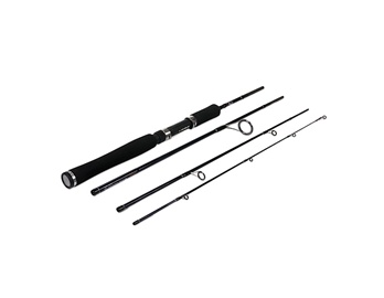 SUN WOO XZ-60S 4 Sections Telescoping Carbon Fiber Fishing Rod (Blue)
