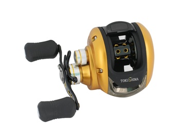 Genuine LURE Spinning Wheel Metal Fishing Reel Fishing Tackle (Orange)