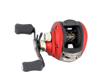 Genuine LURE Spinning Wheel Metal Fishing Reel Fishing Tackle (Red)