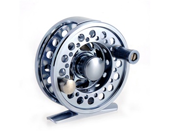 Sleek Alloy Flying Fishing Reel (Silver)