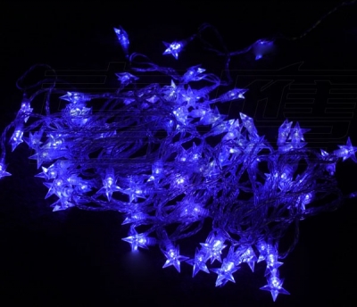 Blue String LED Light 10 Meter Christmas Decorations