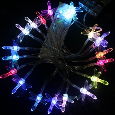 Colorful Dragonfly Indoor & Outdoor LED Lamp Christmas Decorations