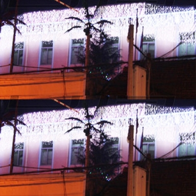 White Producing Shade Effects Window & Balcony Christmas Decorations