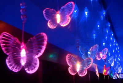 Flickering Butterfly LED String Light Christmas Decorations