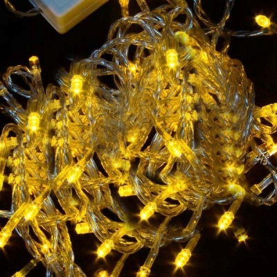 Golden Color Ultra-Long LED Light Christmas Decorations