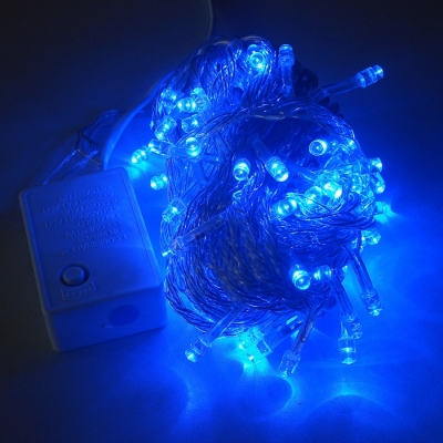 Blue LED String Light Sparking Christmas Decorations