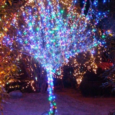 Ultra Long Colorful Wedding & Festival LED Light Christmas Decorations
