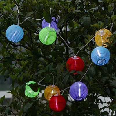 Lantern Shape LED Light String Christmas Decorations