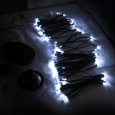 LED Light String White Christmas Decorations